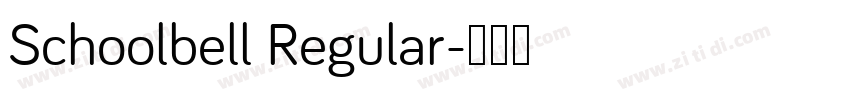 Schoolbell Regular字体转换